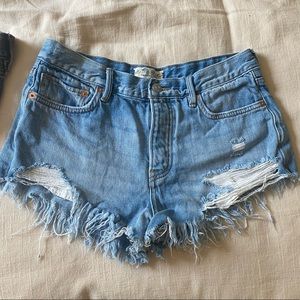 We the free denim shorts size 26